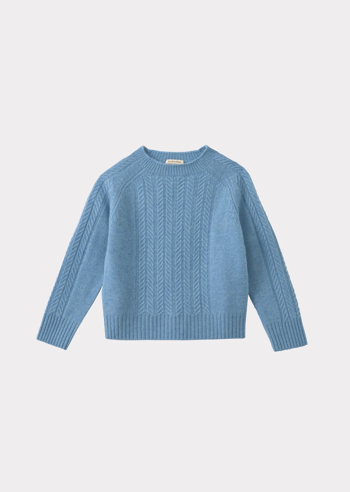 Light blue cashmere jumper best sale