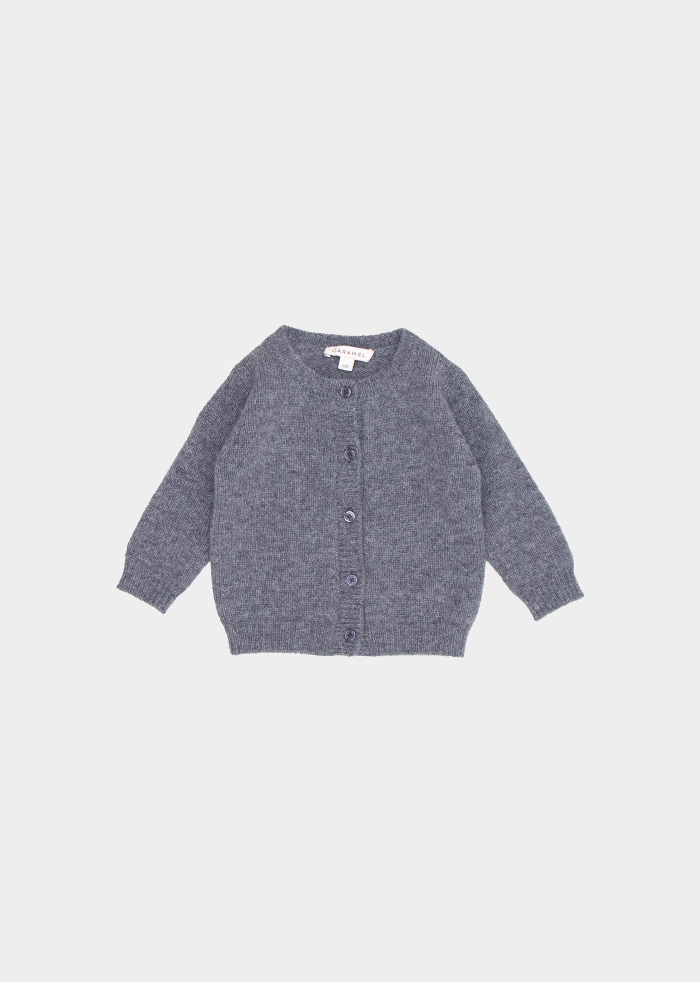 Grey baby cardigan hotsell