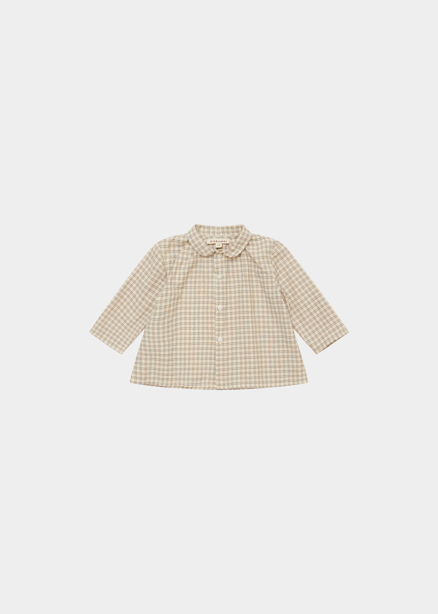 Baby girl hot sale checked shirt