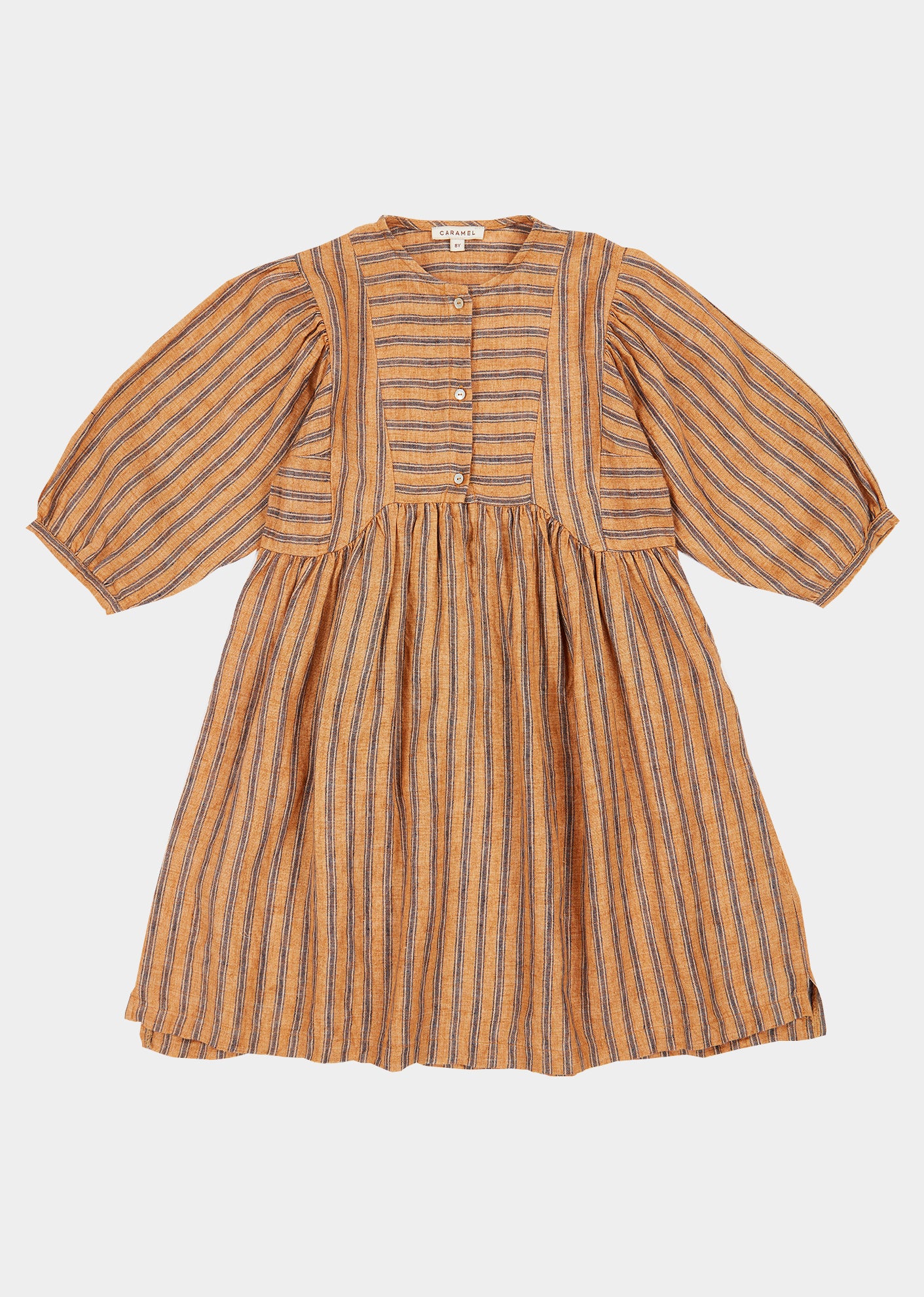 Mustard shop stripe dress