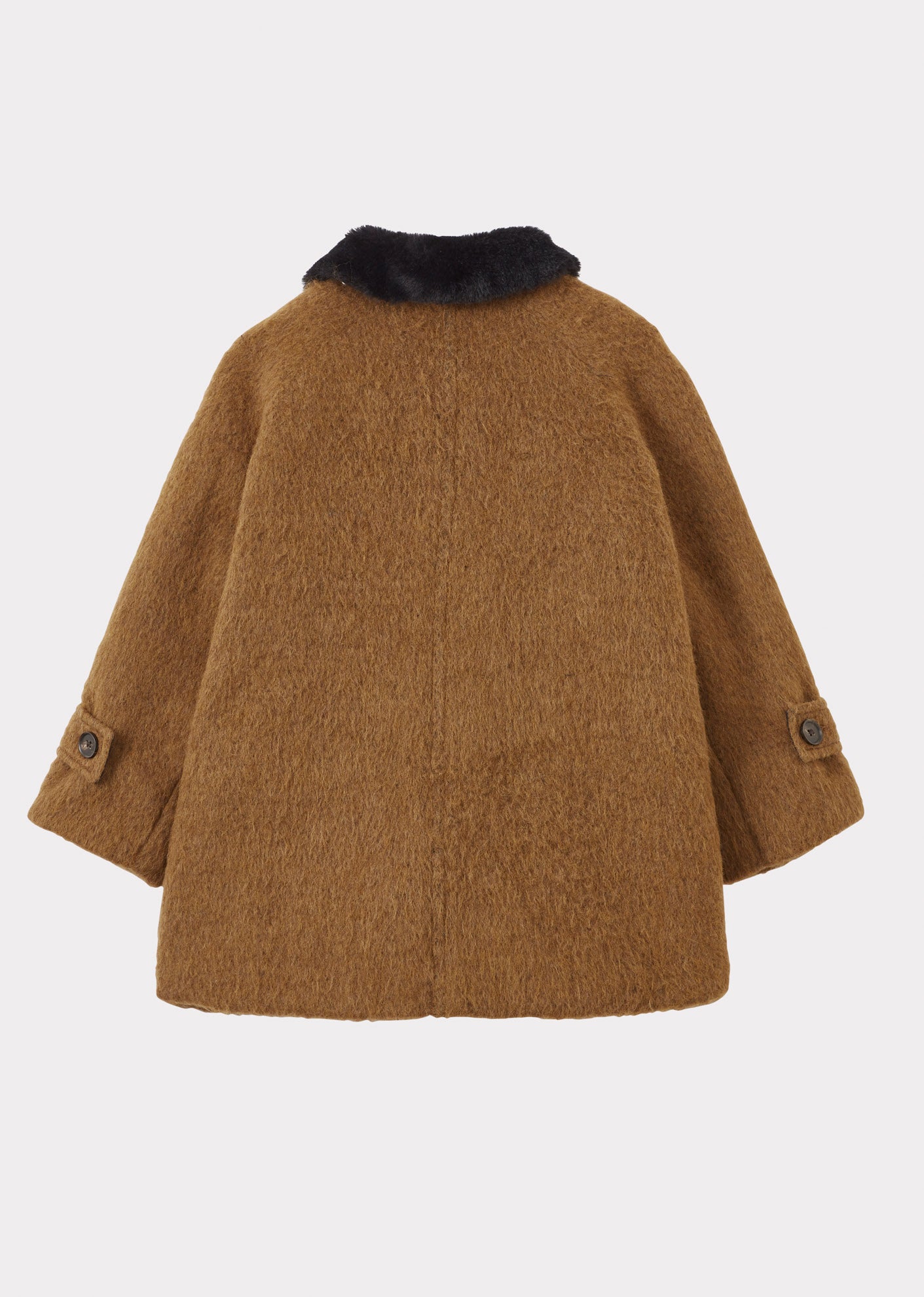 Caramel store baby coat