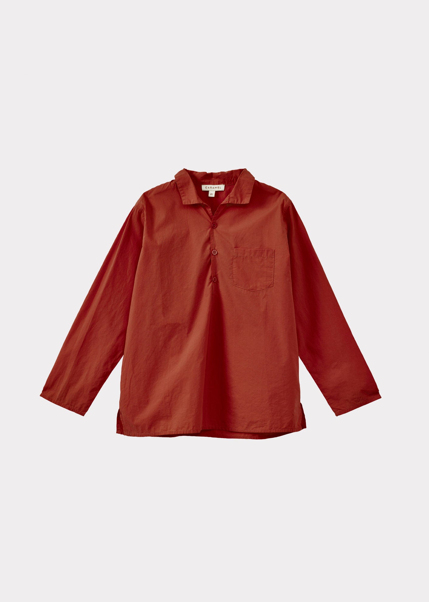 BULLSHARK CHILDREN'S COTTON SHIRT - RUST