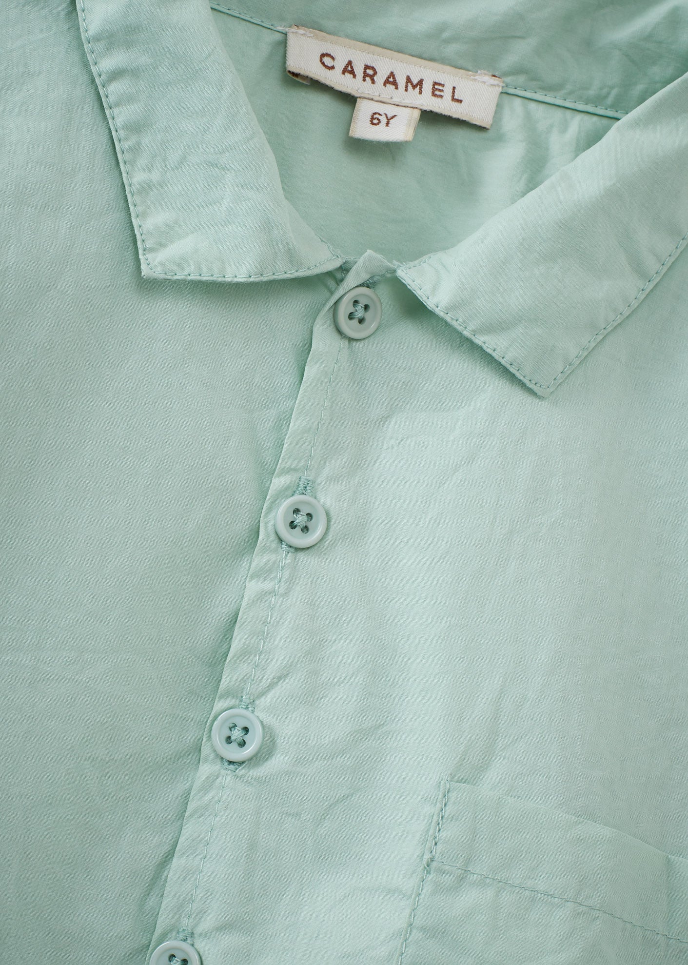 BULLSHARK CHILDREN'S COTTON SHIRT - MINT