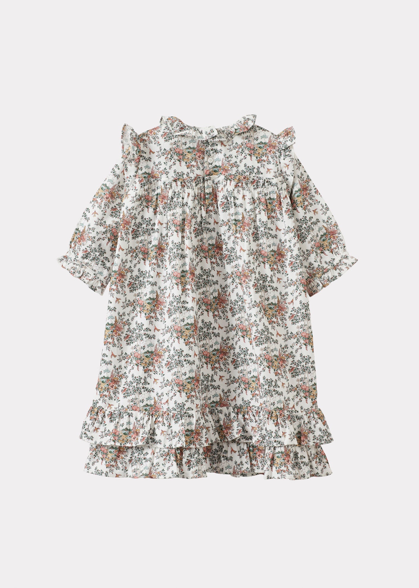 HELIOS CHILDREN'S COTTON DRESS - LIBERTY MINIATURE WONDERLAND