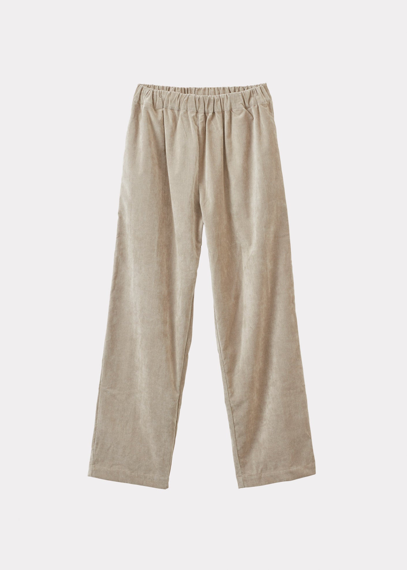 CHICHESTER WOMEN'S COTTON MIX TROUSERS - STONE GREY