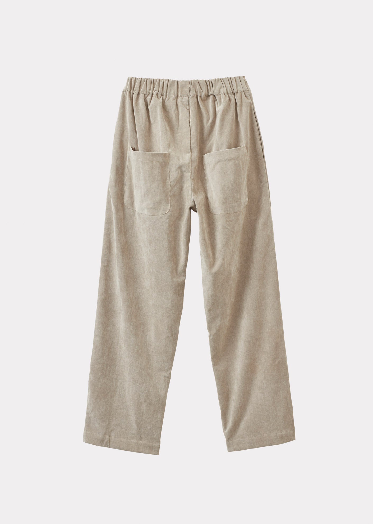 CHICHESTER WOMEN'S COTTON MIX TROUSERS - STONE GREY