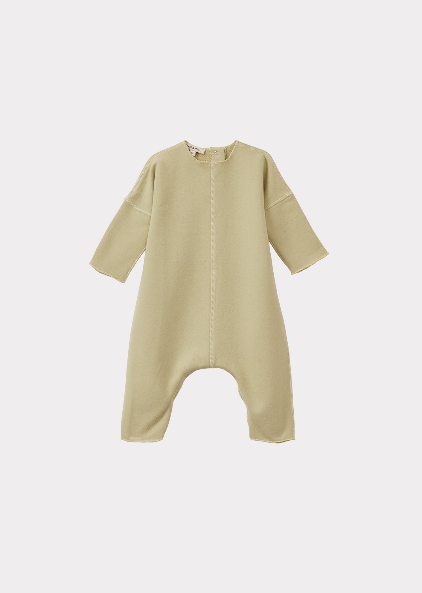 SQUID BABY COTTON & BAMBOO ROMPER - LIME