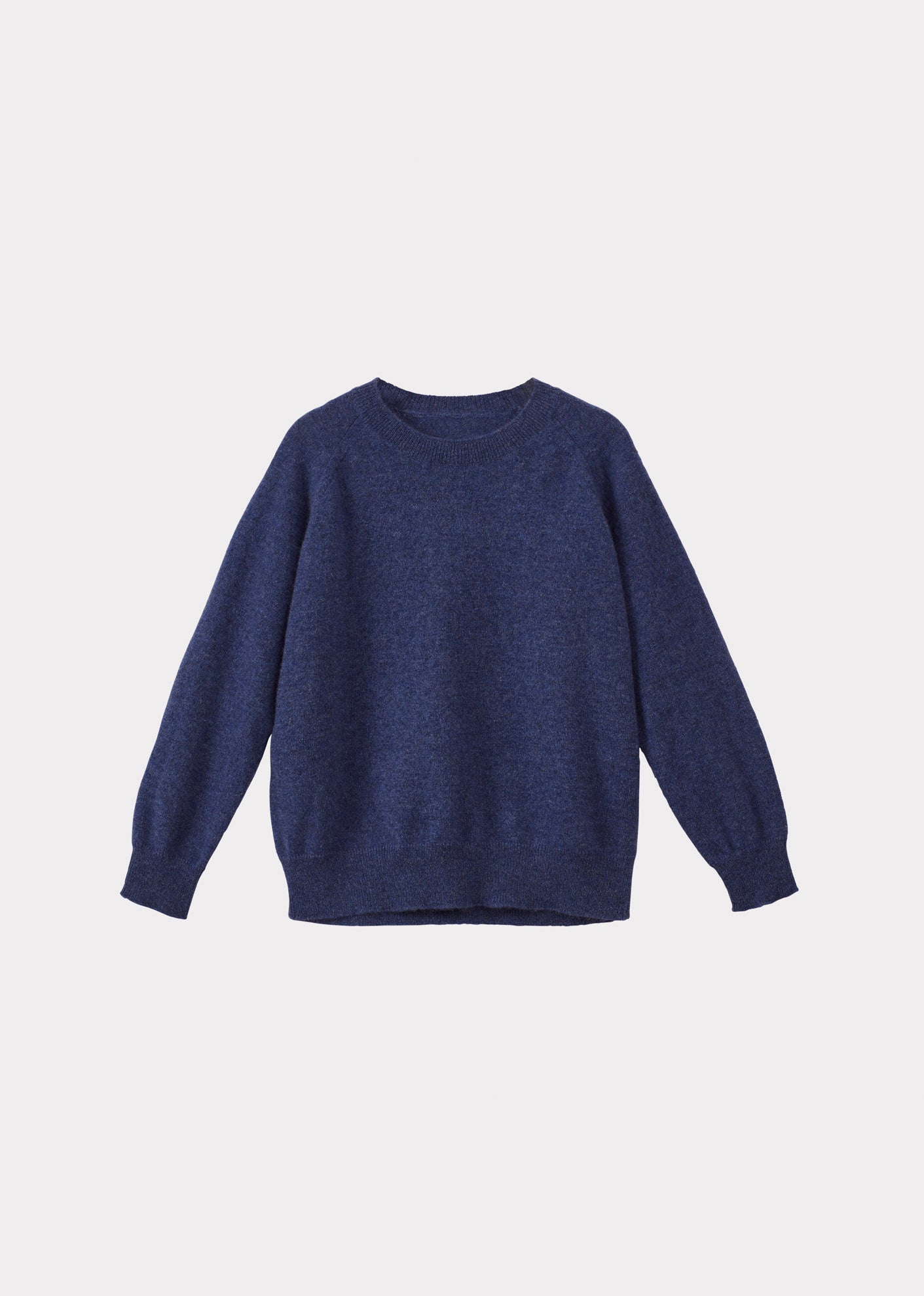 KEIRA CHILDREN'S CASHMERE JUMPER - UNIFORM BLUE