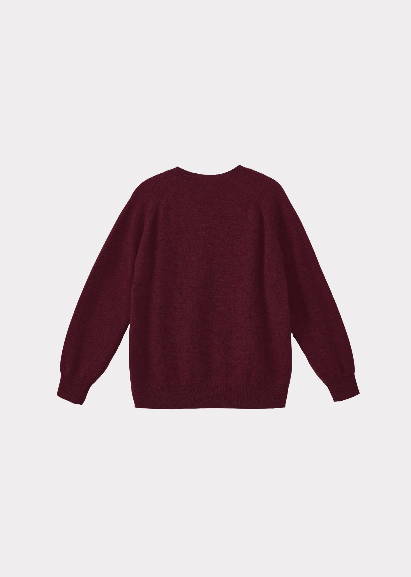 KEIRA CHILDREN'S CASHMERE JUMPER - BURGUNDY