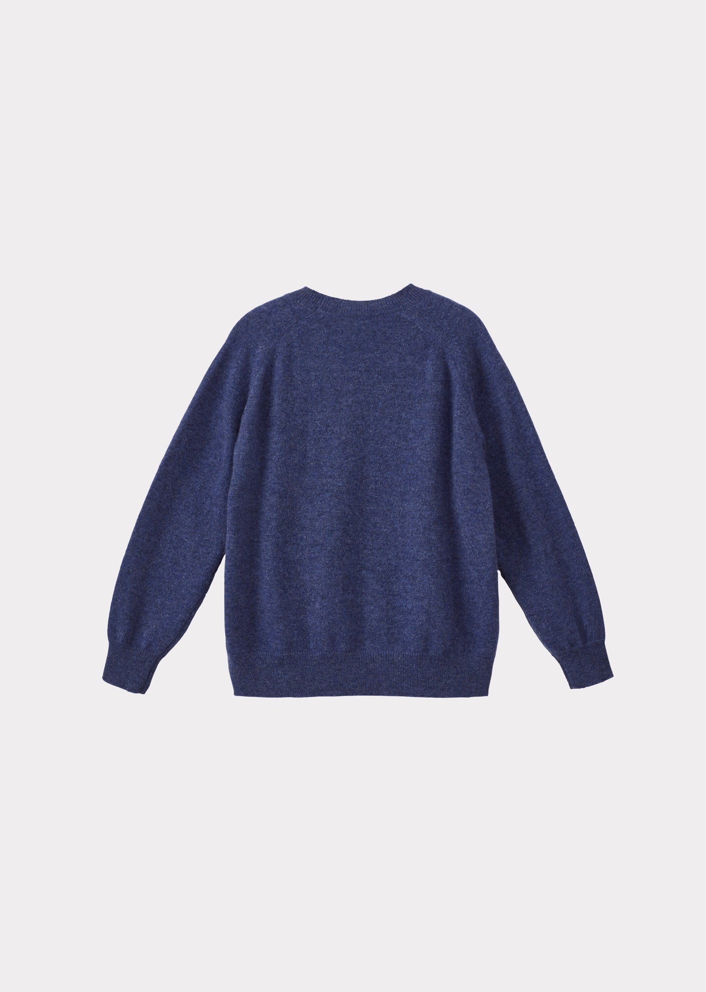 KEIRA CHILDREN'S CASHMERE JUMPER - UNIFORM BLUE