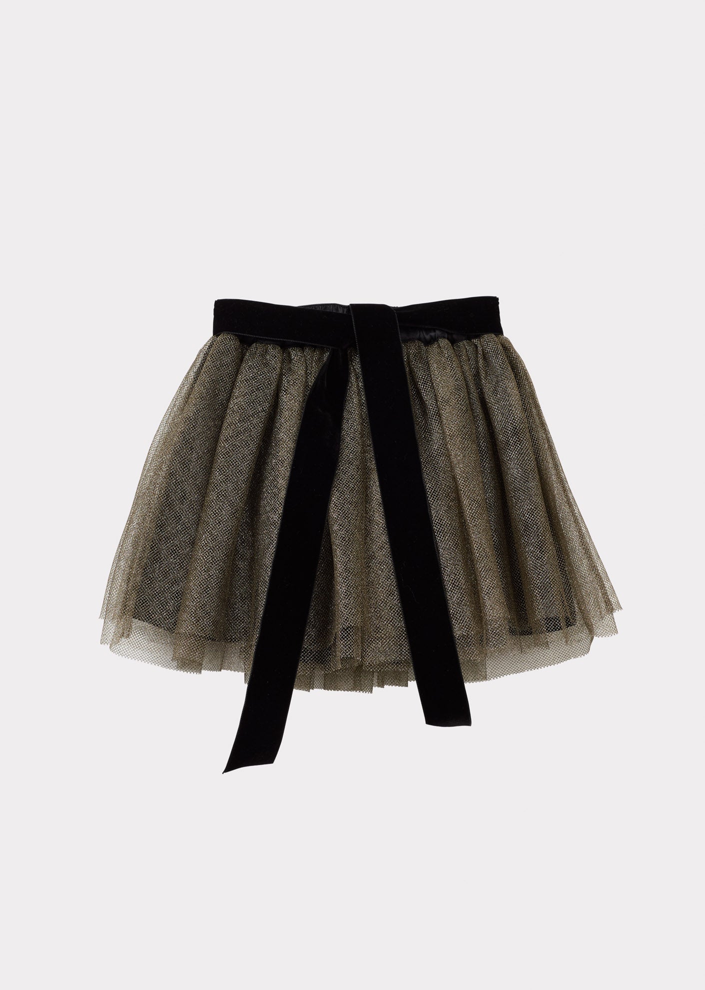 CRATAEGUS TULLE TUTU SKIRT - BLACK / GOLD