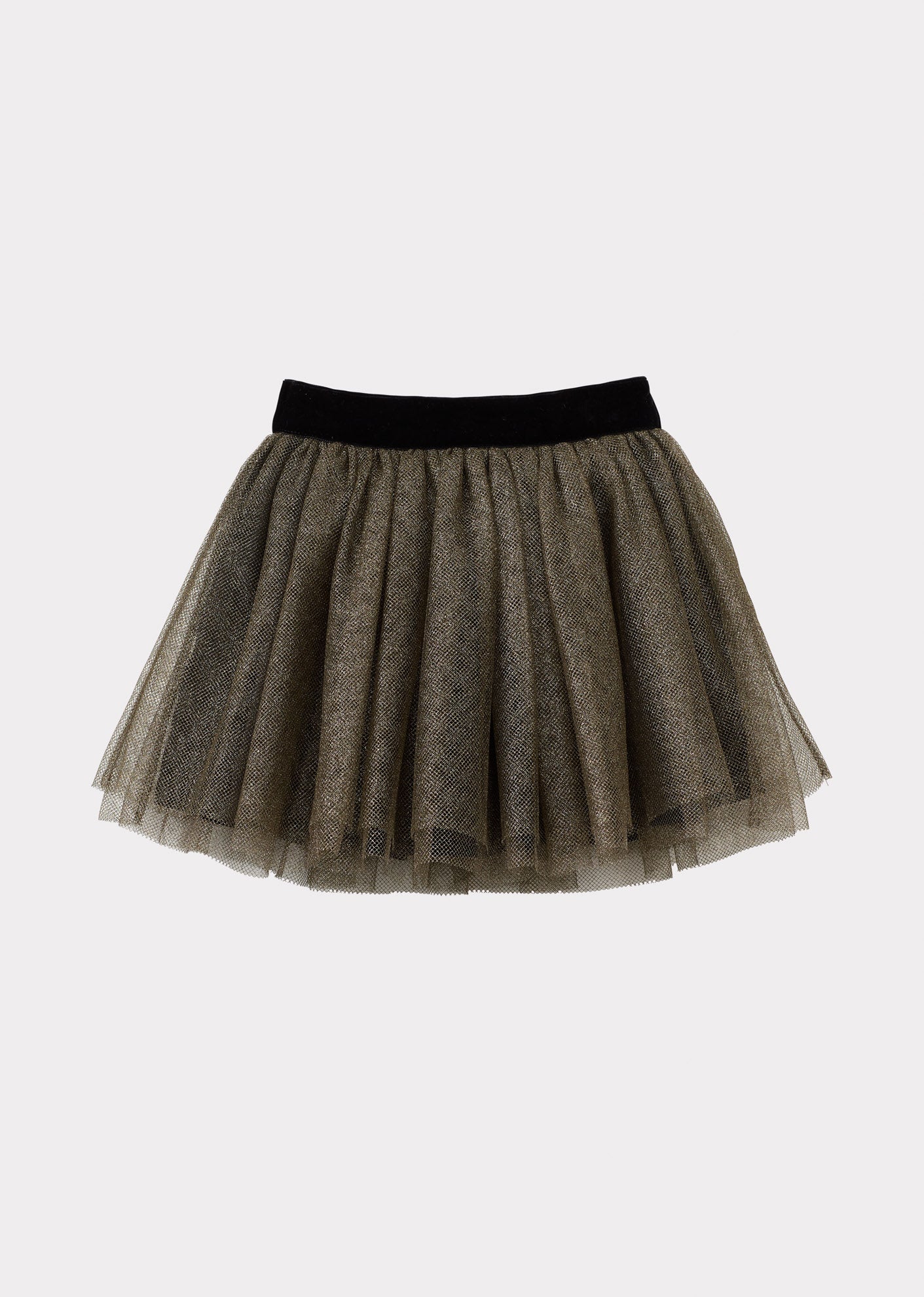 CRATAEGUS TULLE TUTU SKIRT - BLACK / GOLD