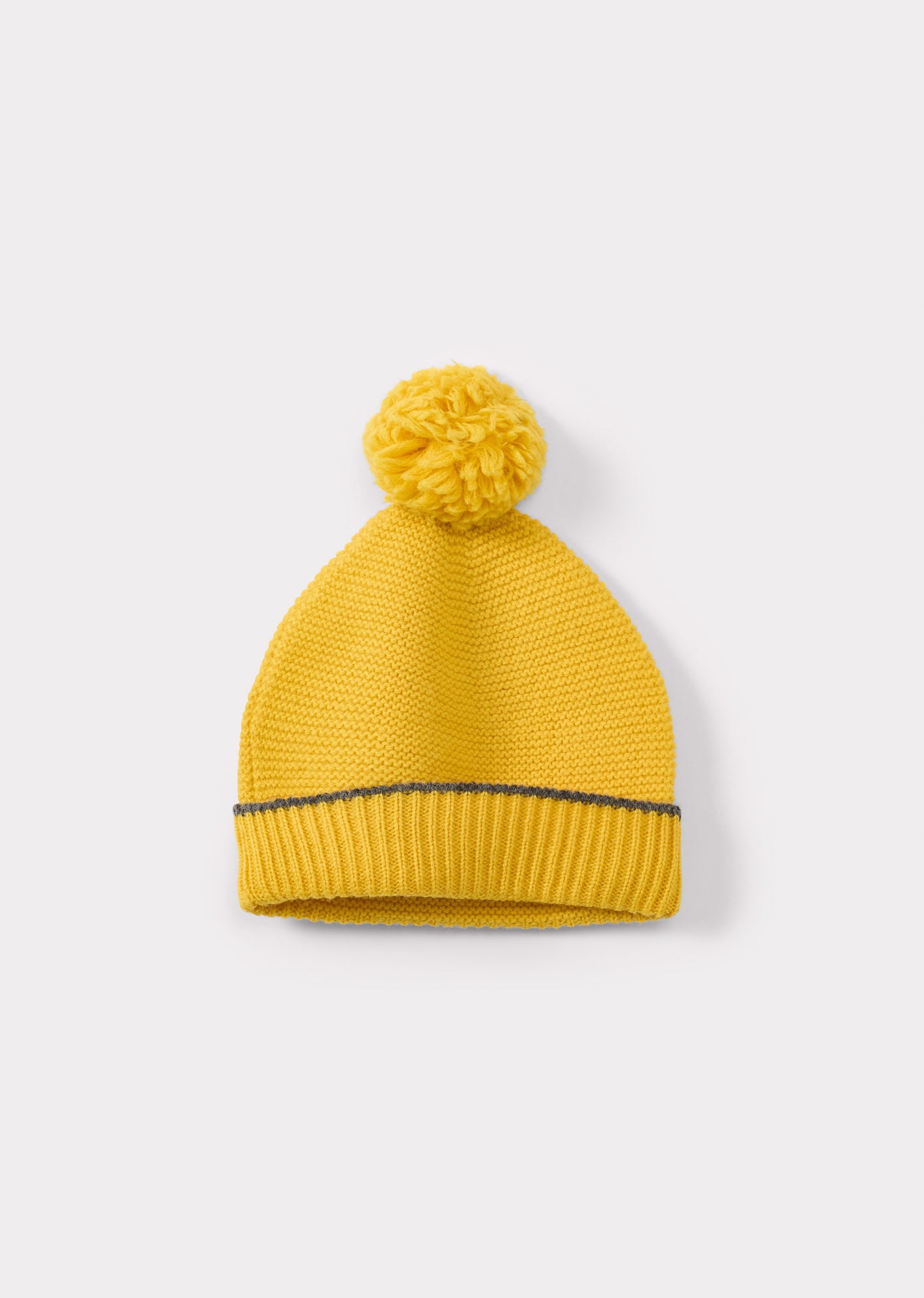 LAUREL BABY WOOL HAT - YELLOW