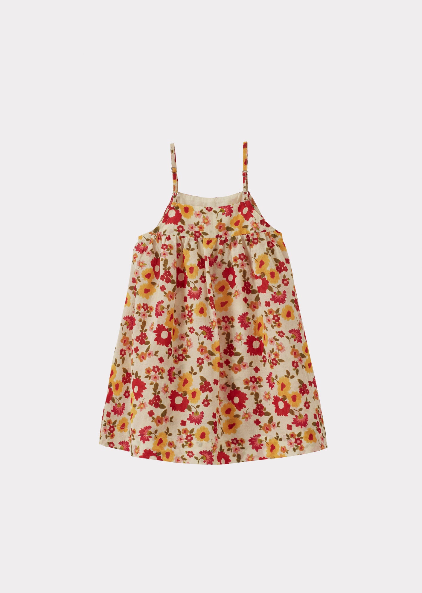 IBERA BABY GIRL'S COTTON DRESS - VINTAGE FLORAL