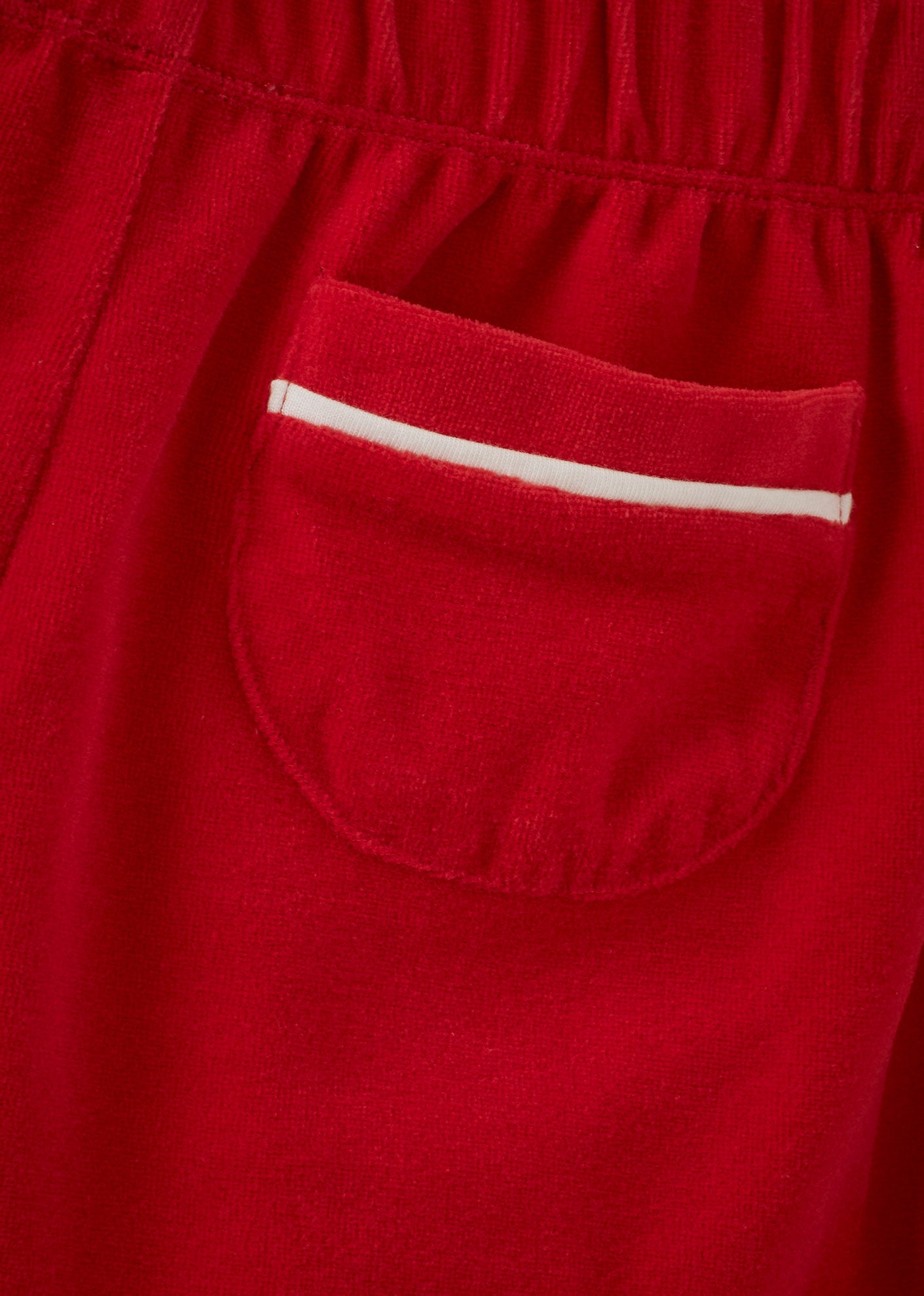 SONNY CHILDREN'S TOWELLING SHORTS - RED