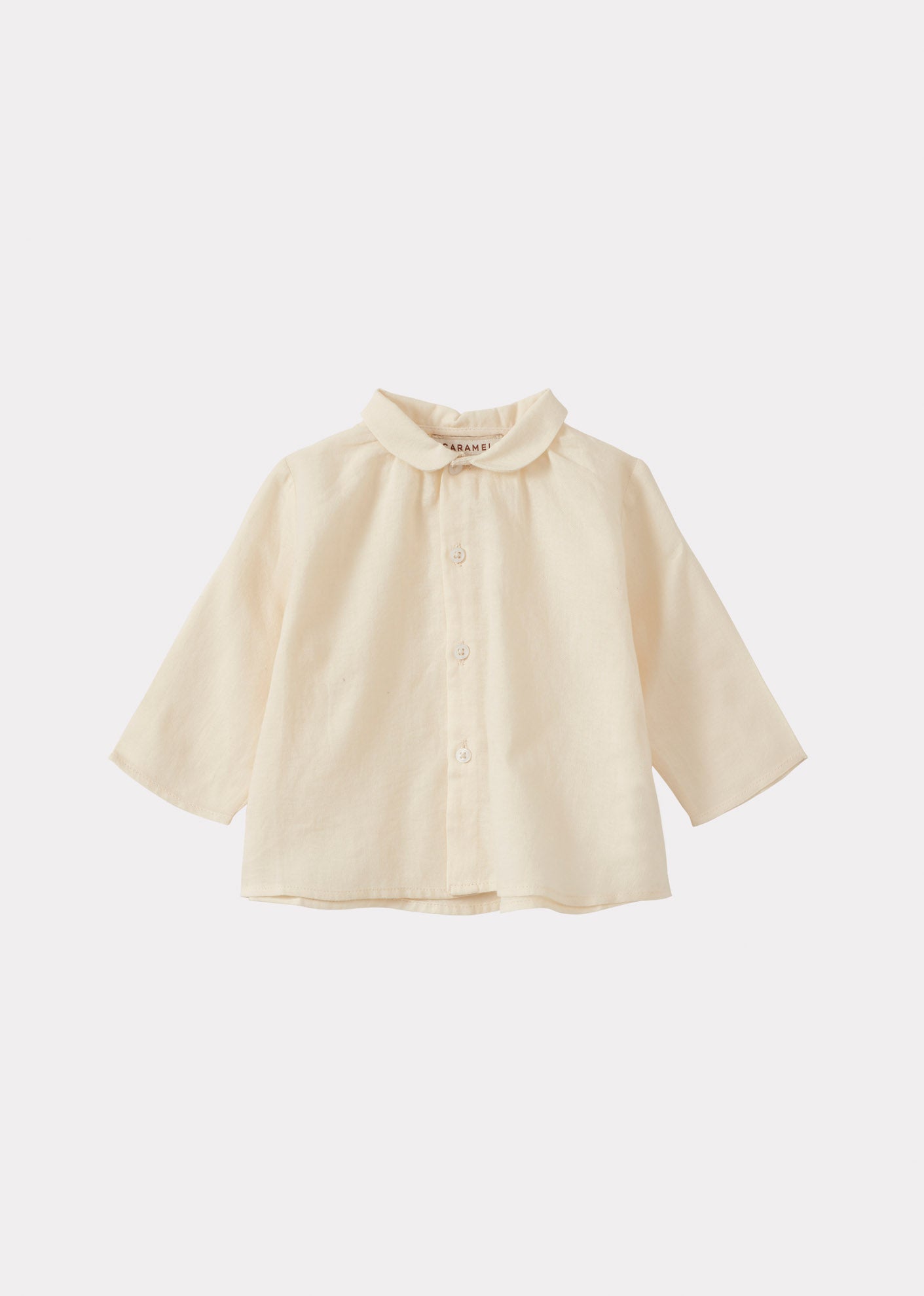 ALOE BABY COTTON SHIRT - OFF-WHITE