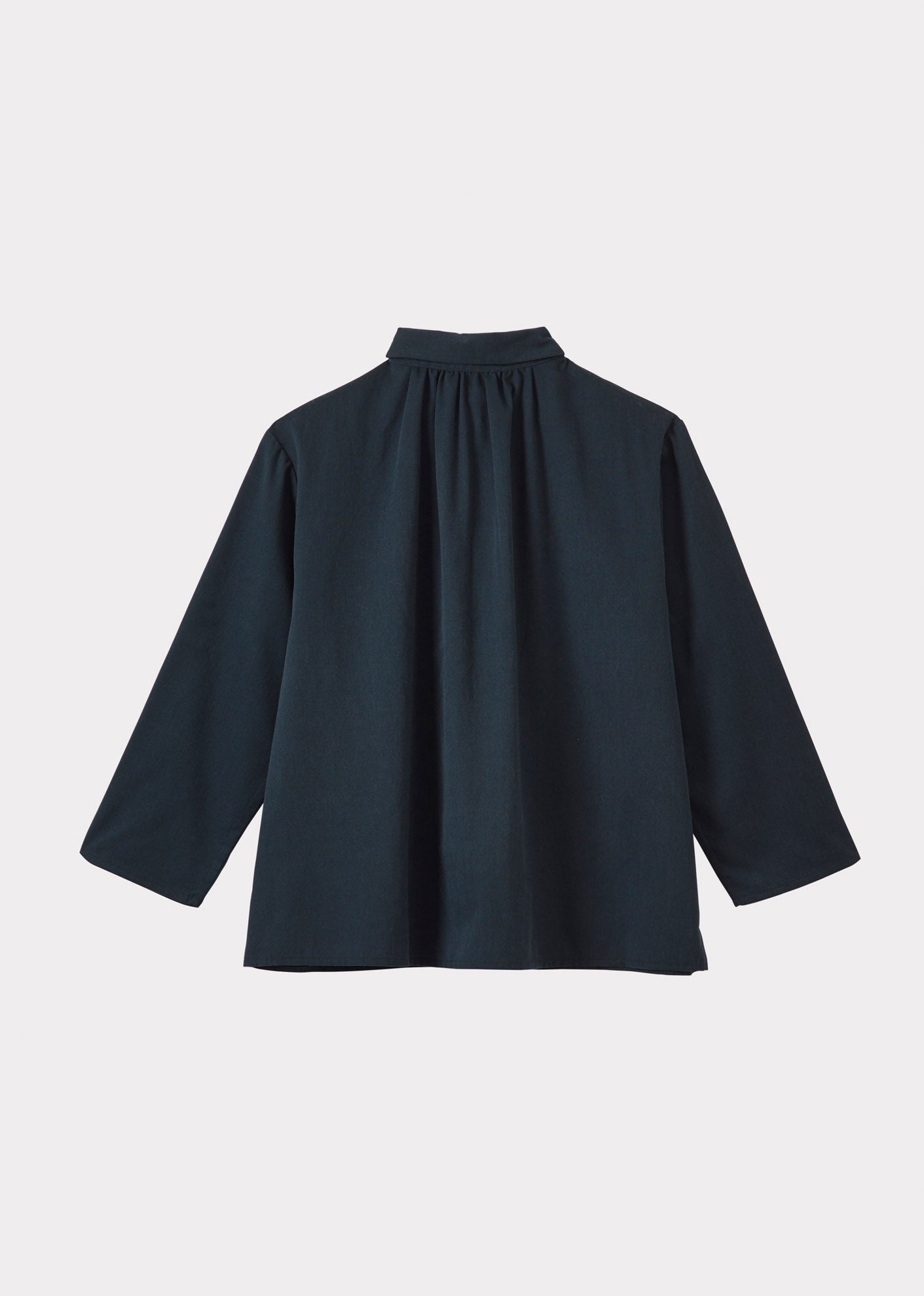 ALOE CHILDREN'S COTTON SHIRT - NAVY