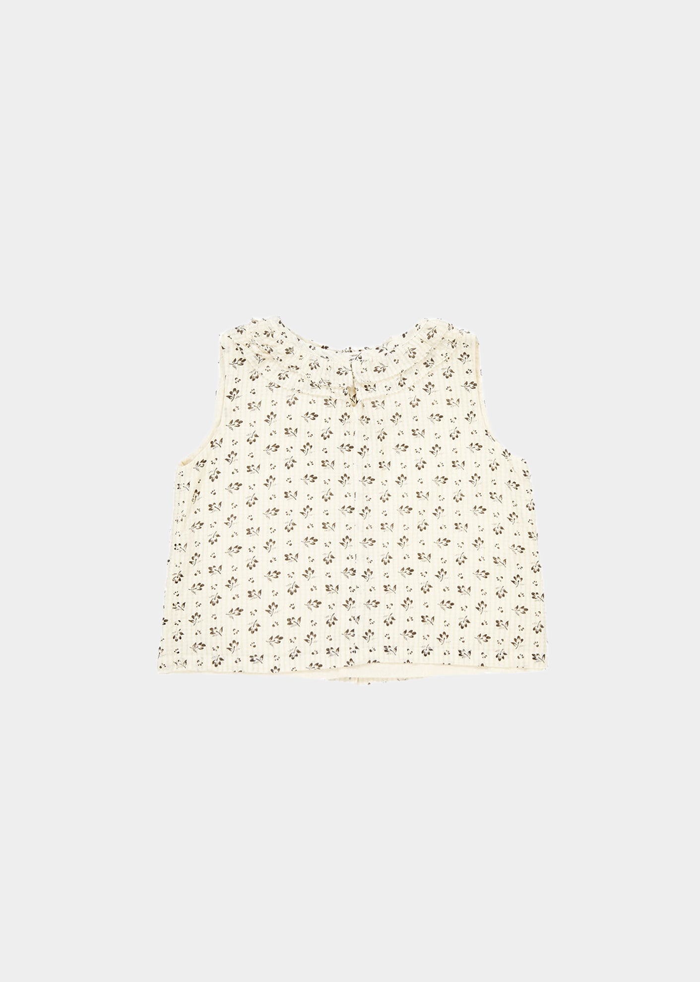 BEGONIA TOP - DITSY CLOVER PRINT