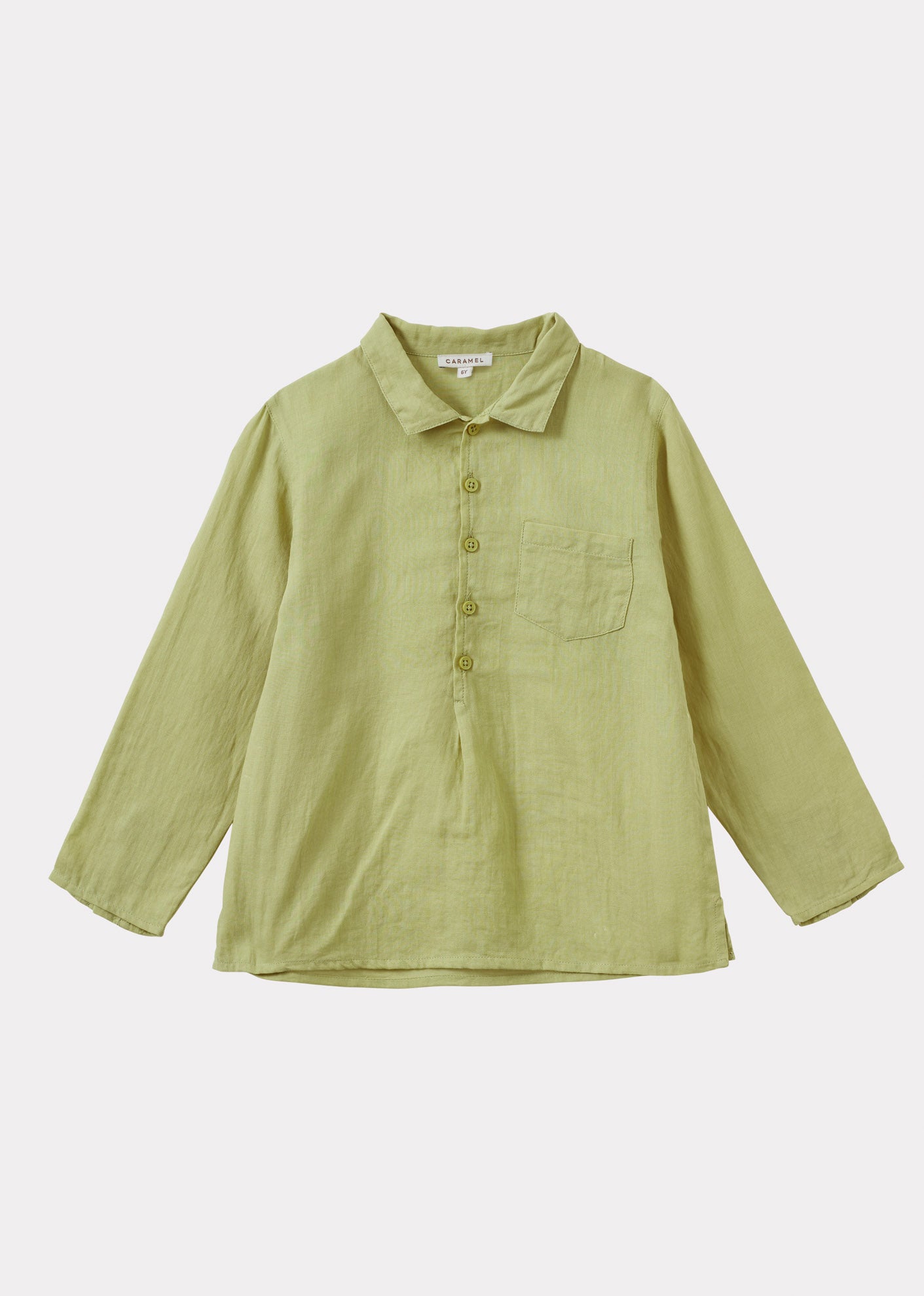 BULLSHARK CHILDREN'S COTTON SHIRT - LIME