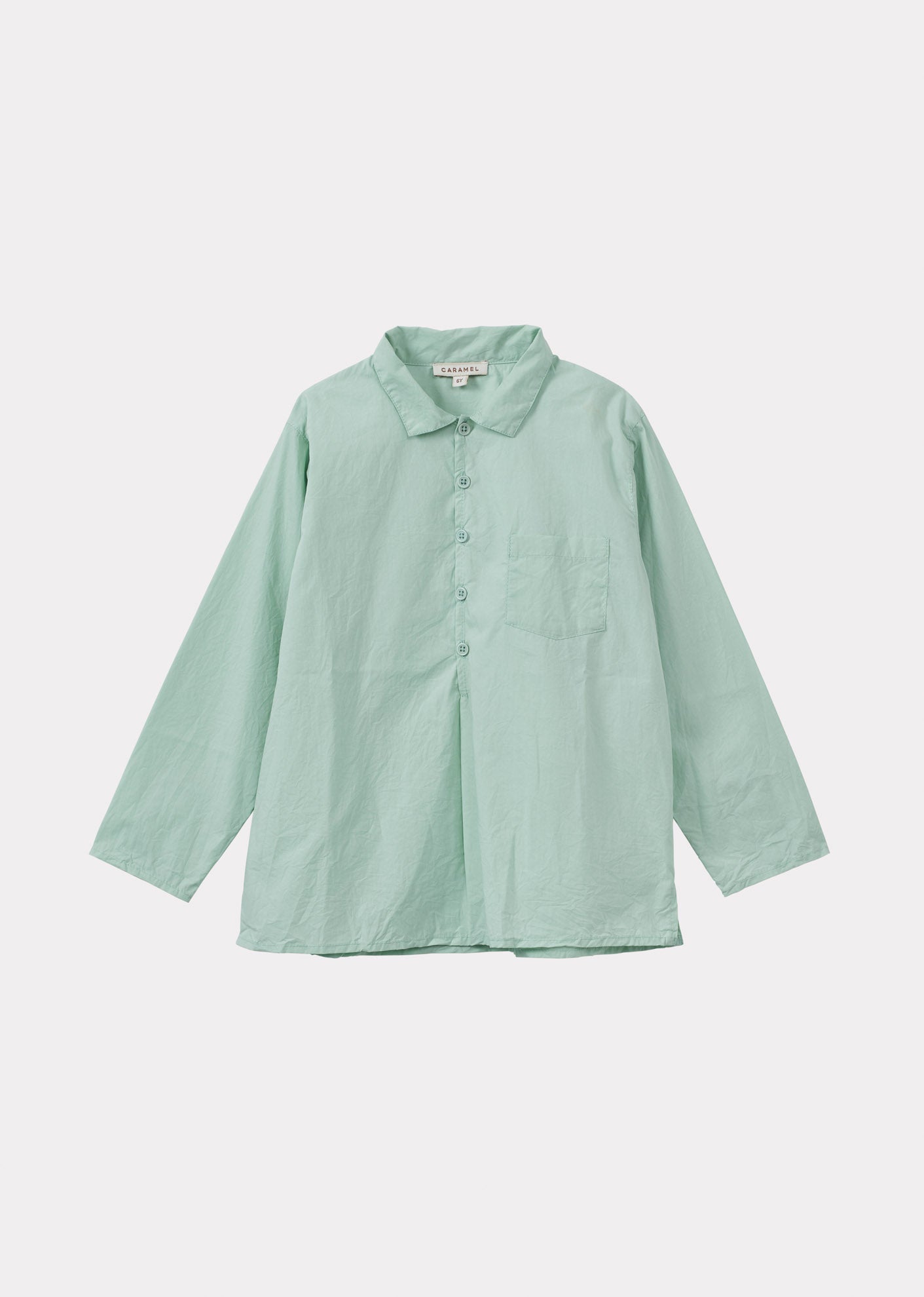 BULLSHARK CHILDREN'S COTTON SHIRT - MINT