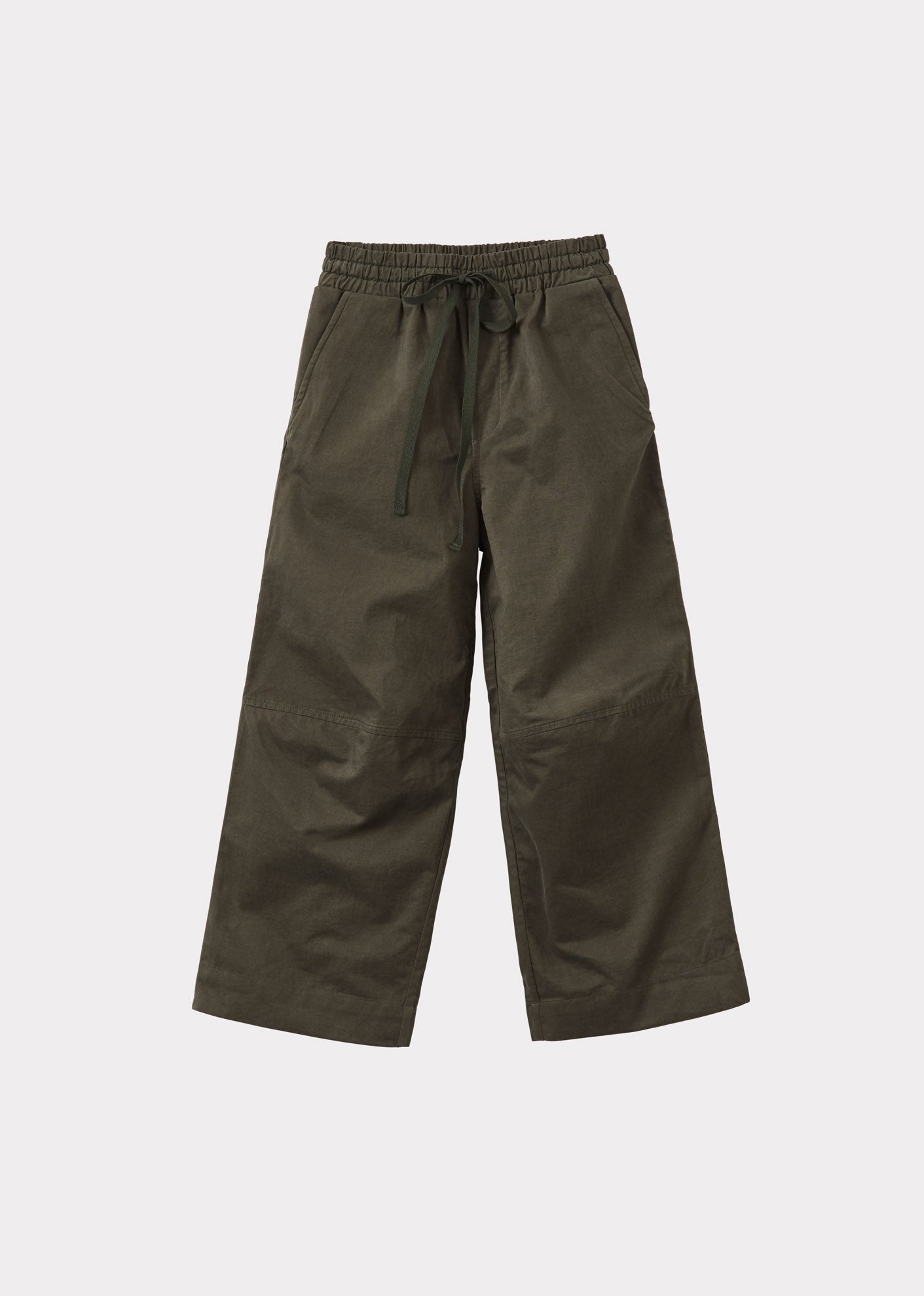 CAPER CHILDREN'S COTTON TWILL TROUSERS - KHAKI