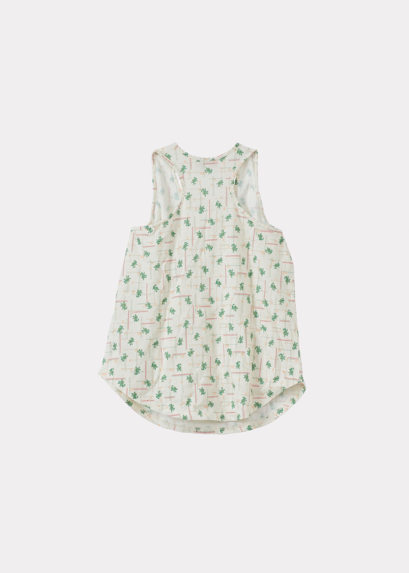 CASSIA CHILDREN'S TOP - ROSE POP GEO PRINT