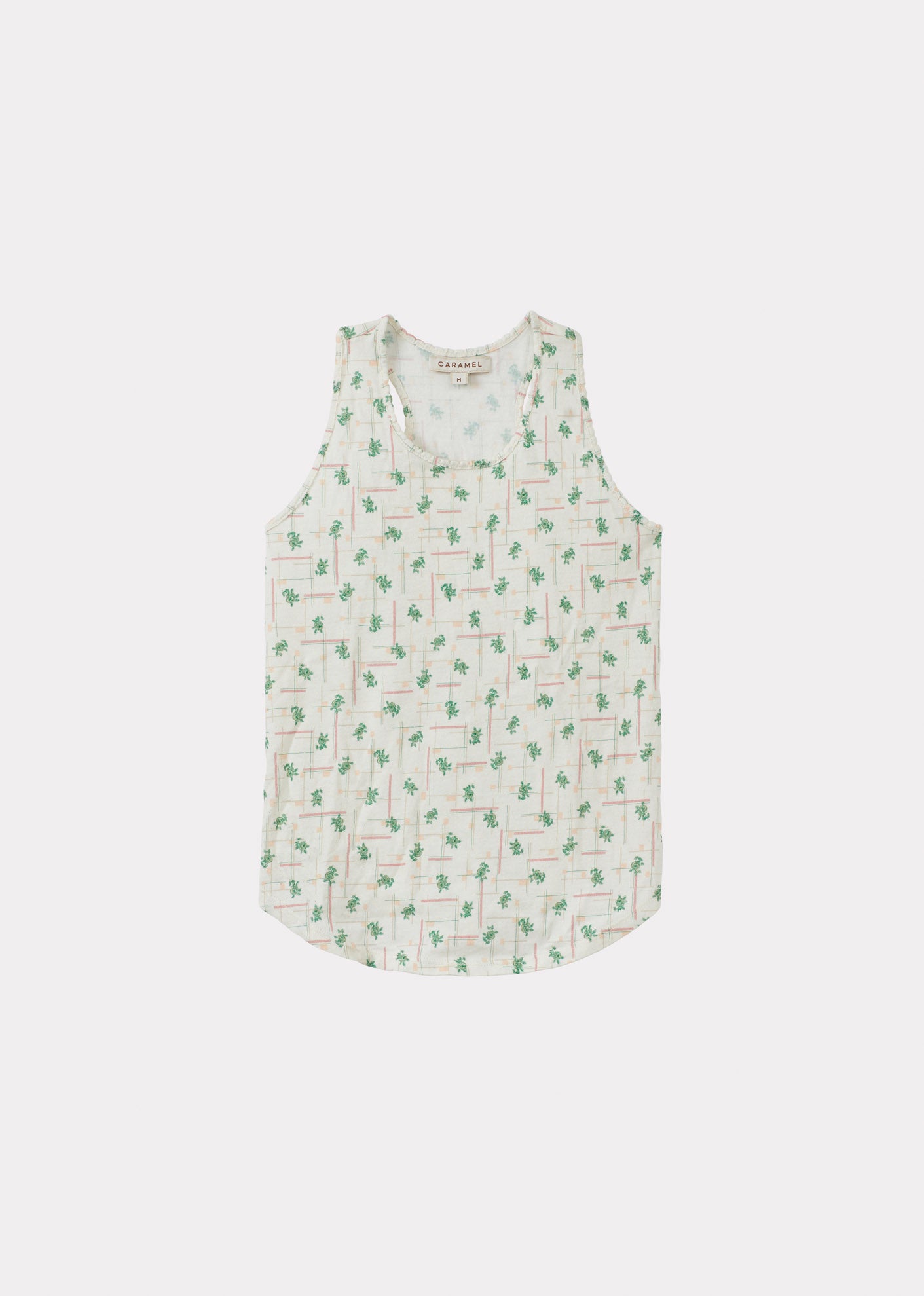 CASSIA CHILDREN'S TOP - ROSE POP GEO PRINT