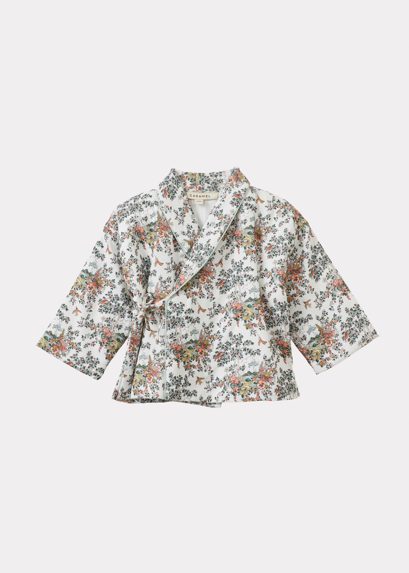 CASSIUS BABY COTTON JACKET - LIBERTY MINIATURE WONDERLAND