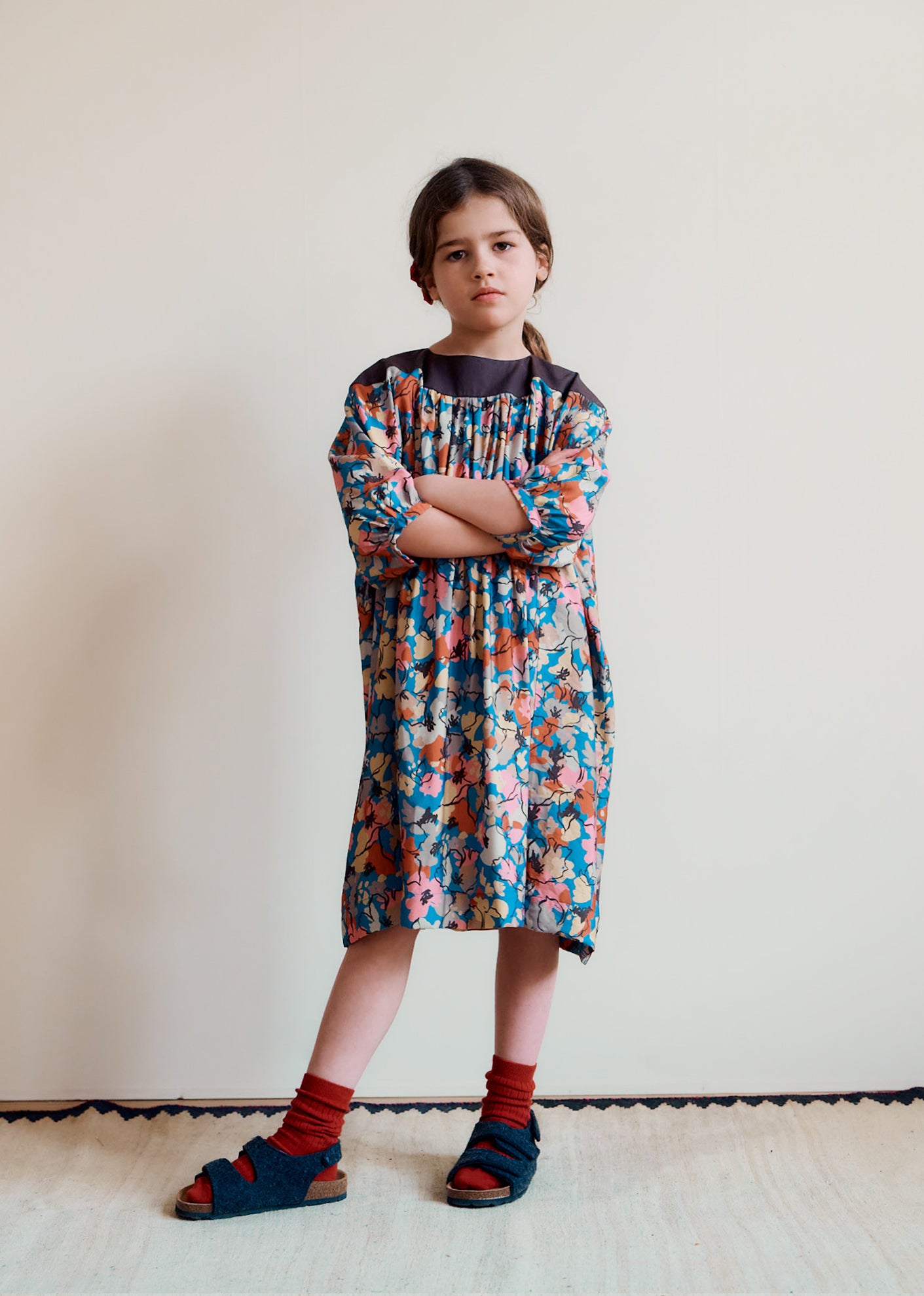 TAYLEN CHILDREN S DRESS FLORAL PRINT