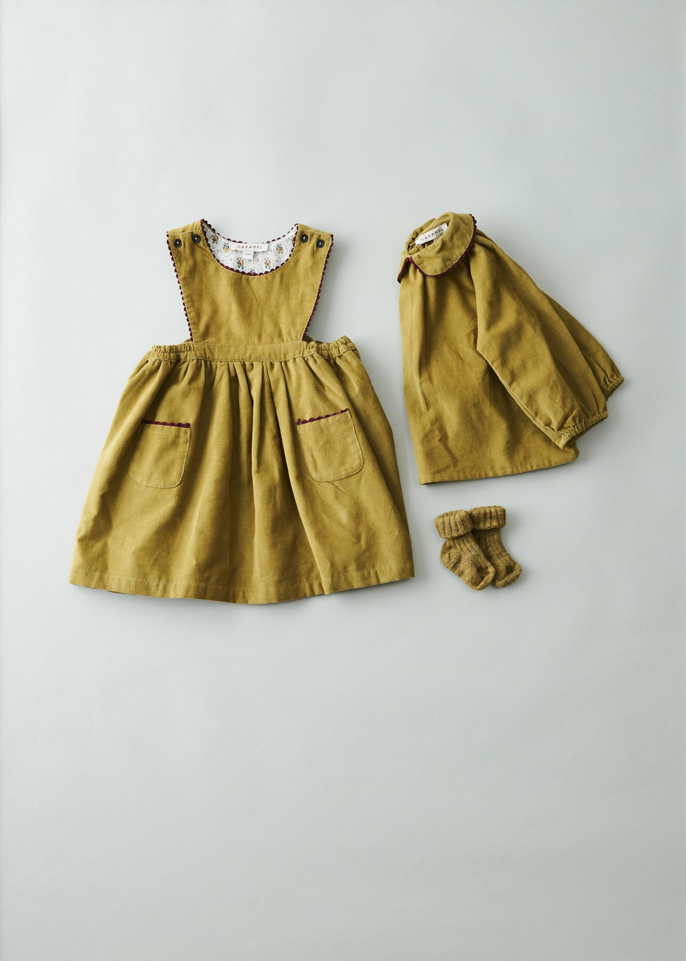 Buy JUPITER BABY DRESS - LIME Online | CARAMEL