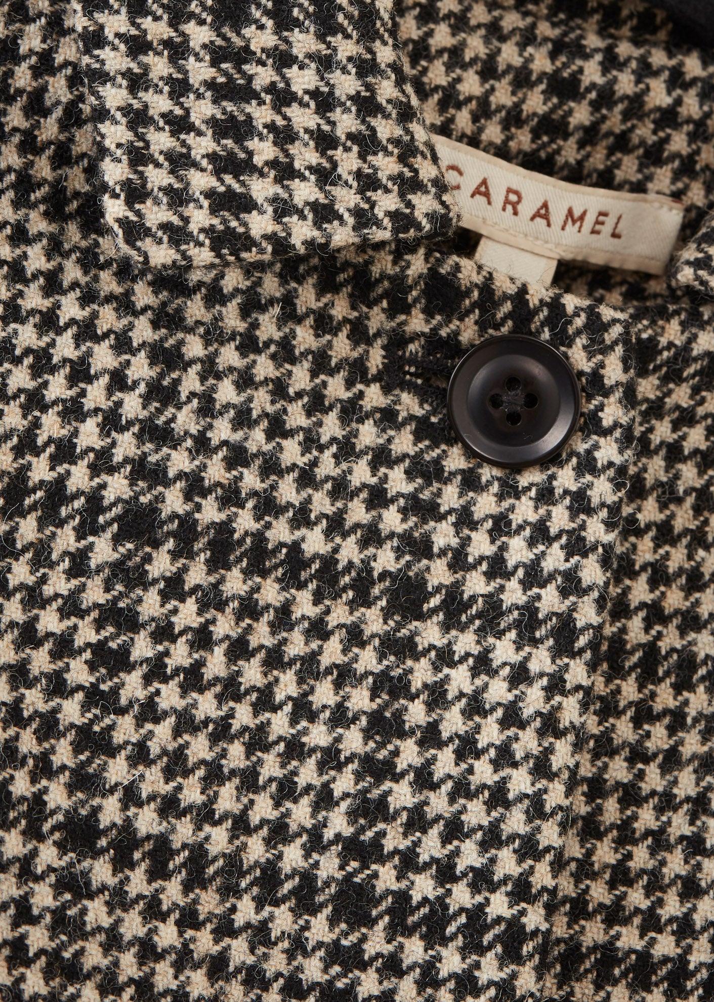 FELIX CHILDREN'S NEW WOOL COAT - HOUNDSTOOTH