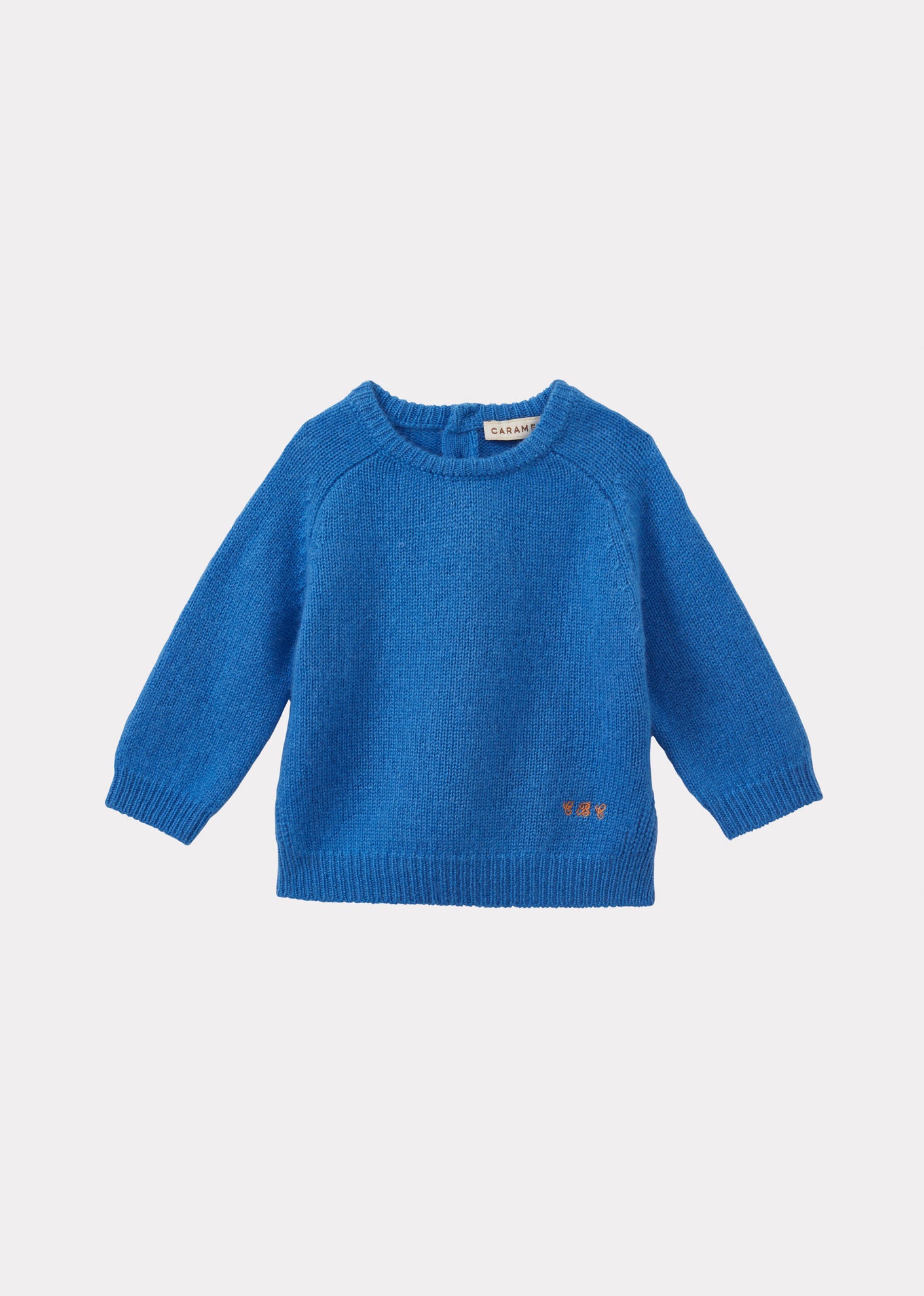 FENNEL BABY CASHMERE JUMPER - SKY BLUE