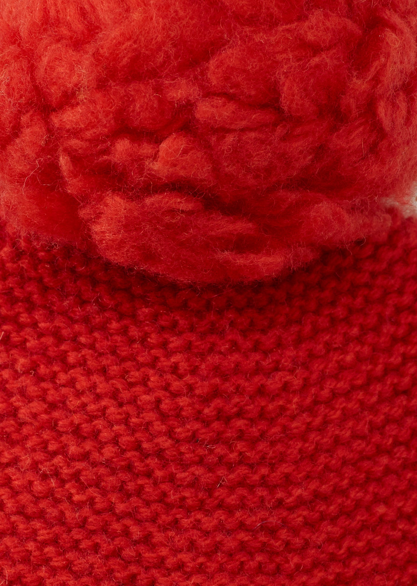 LAUREL CHILDREN'S WOOL MIX HAT - RED