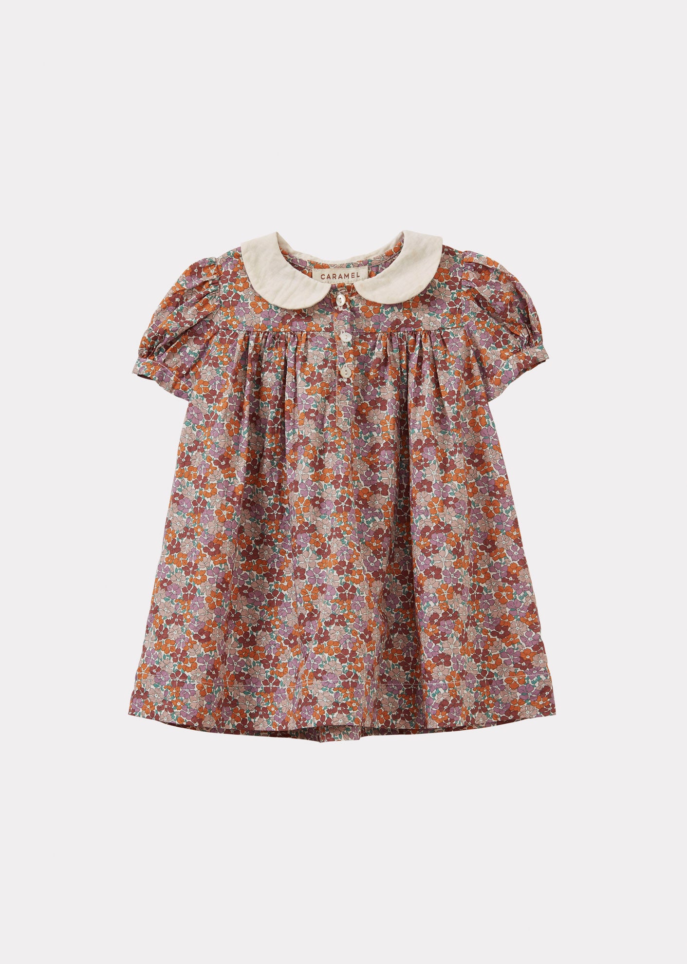 NINA BABY GIRL'S DRESS - LIBERTY SADIE ROSE PRINT