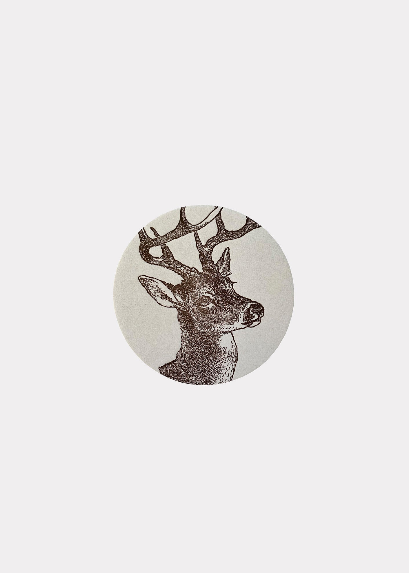 SESAME PRESS COASTER (SET OF 8) - DEER