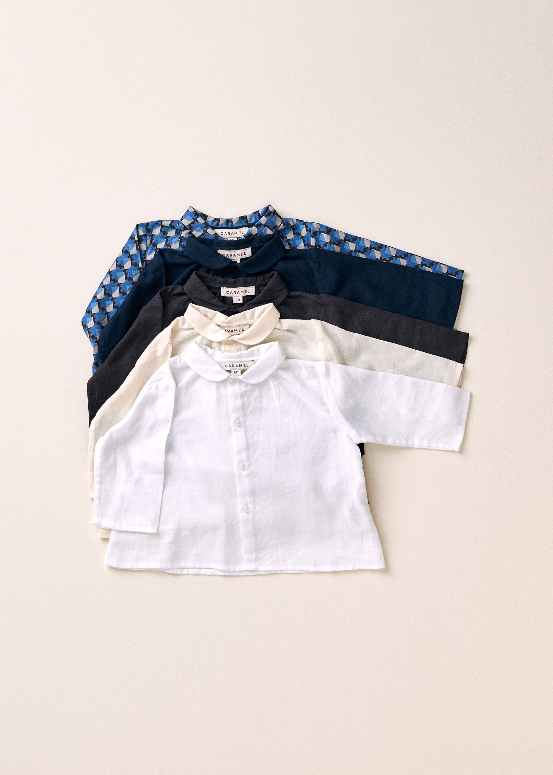 ALOE BABY COTTON SHIRT - CHOCOLATE