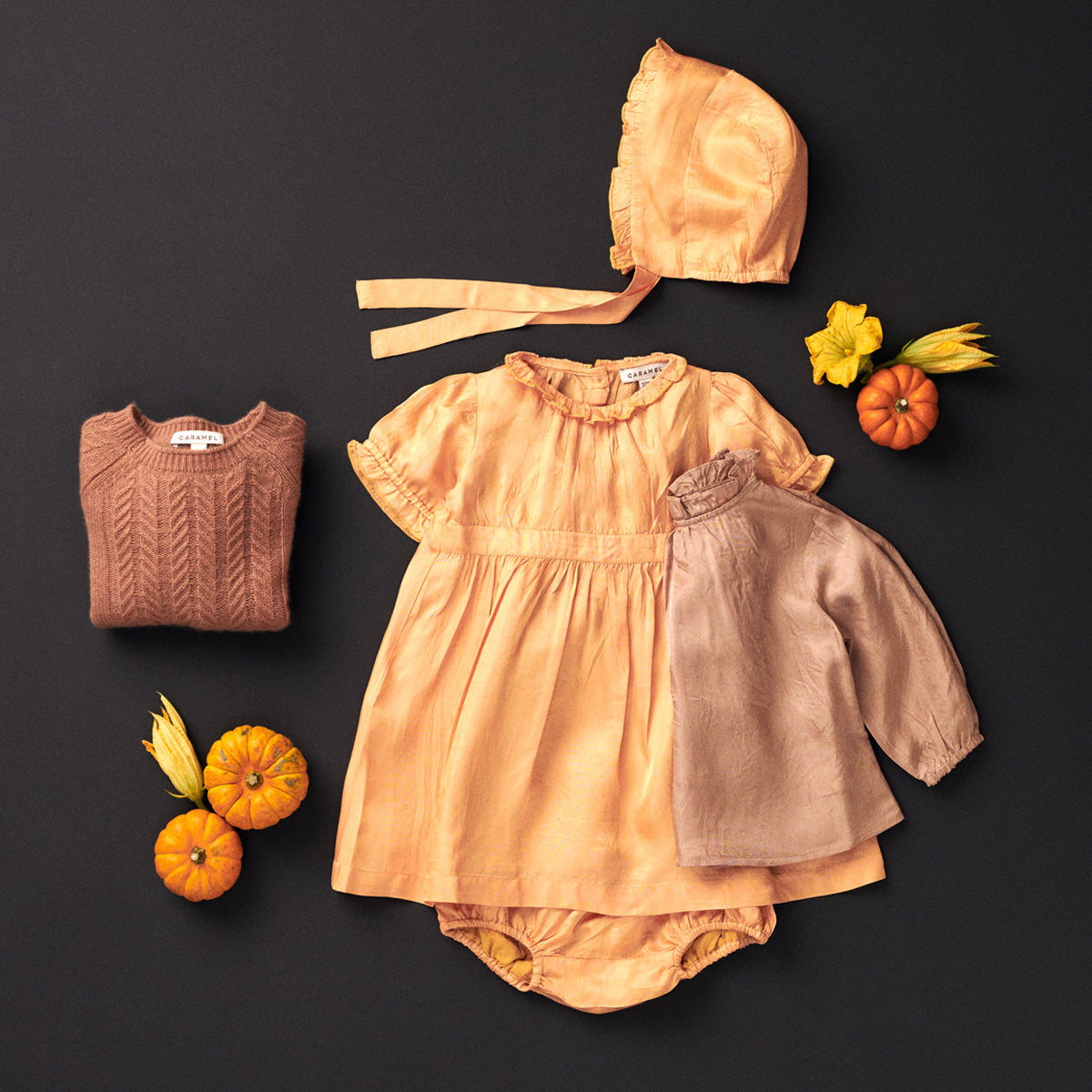 Caramel baby dress best sale