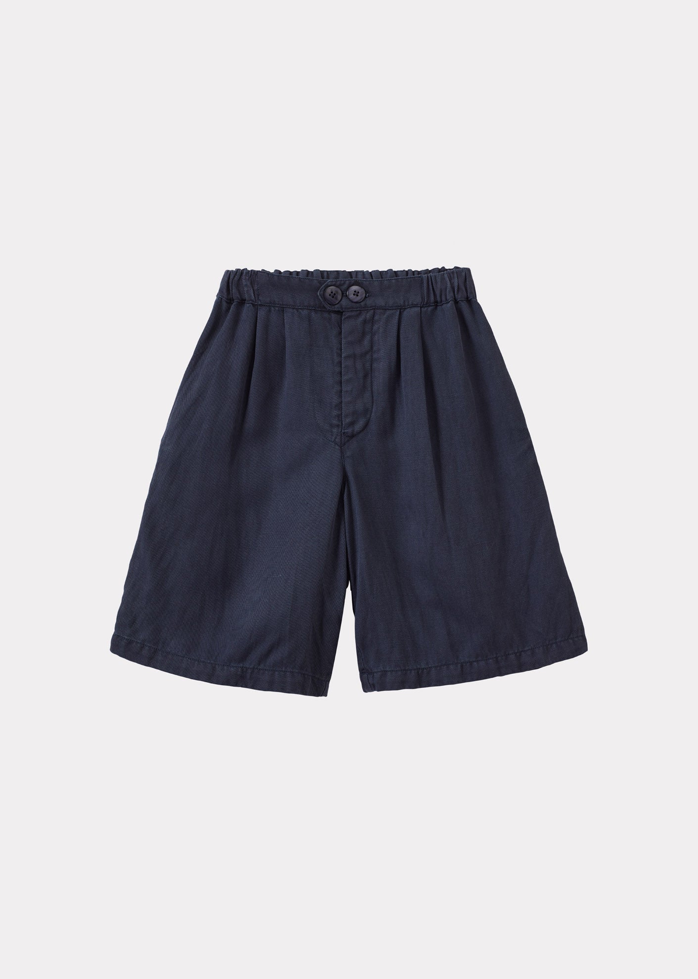 TARRA CHILDREN'S LINEN SHORTS - NAVY