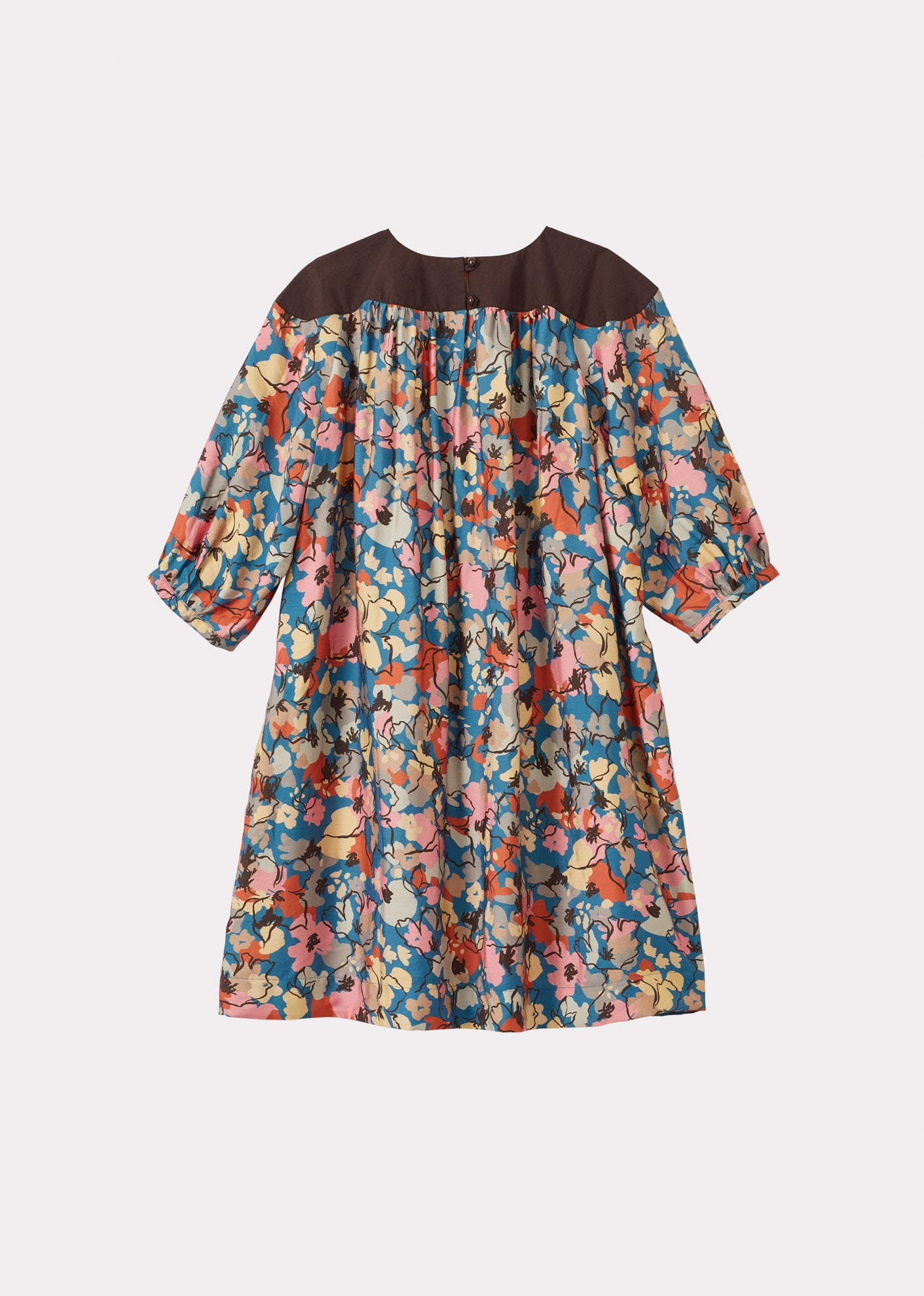 TAYLEN CHILDREN'S DRESS - FLORAL PRINT