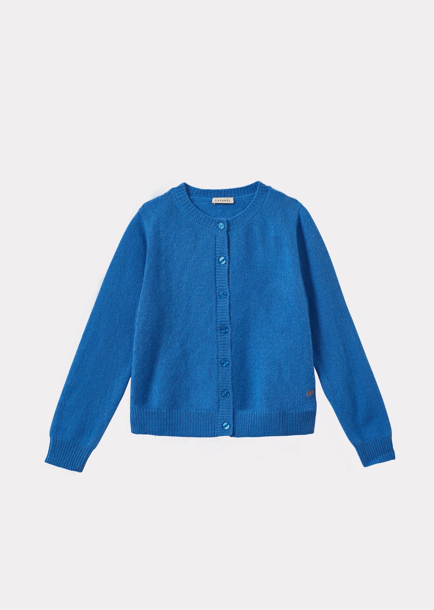 TOPO CHILDREN'S CASHMERE CARDIGAN - SKY BLUE