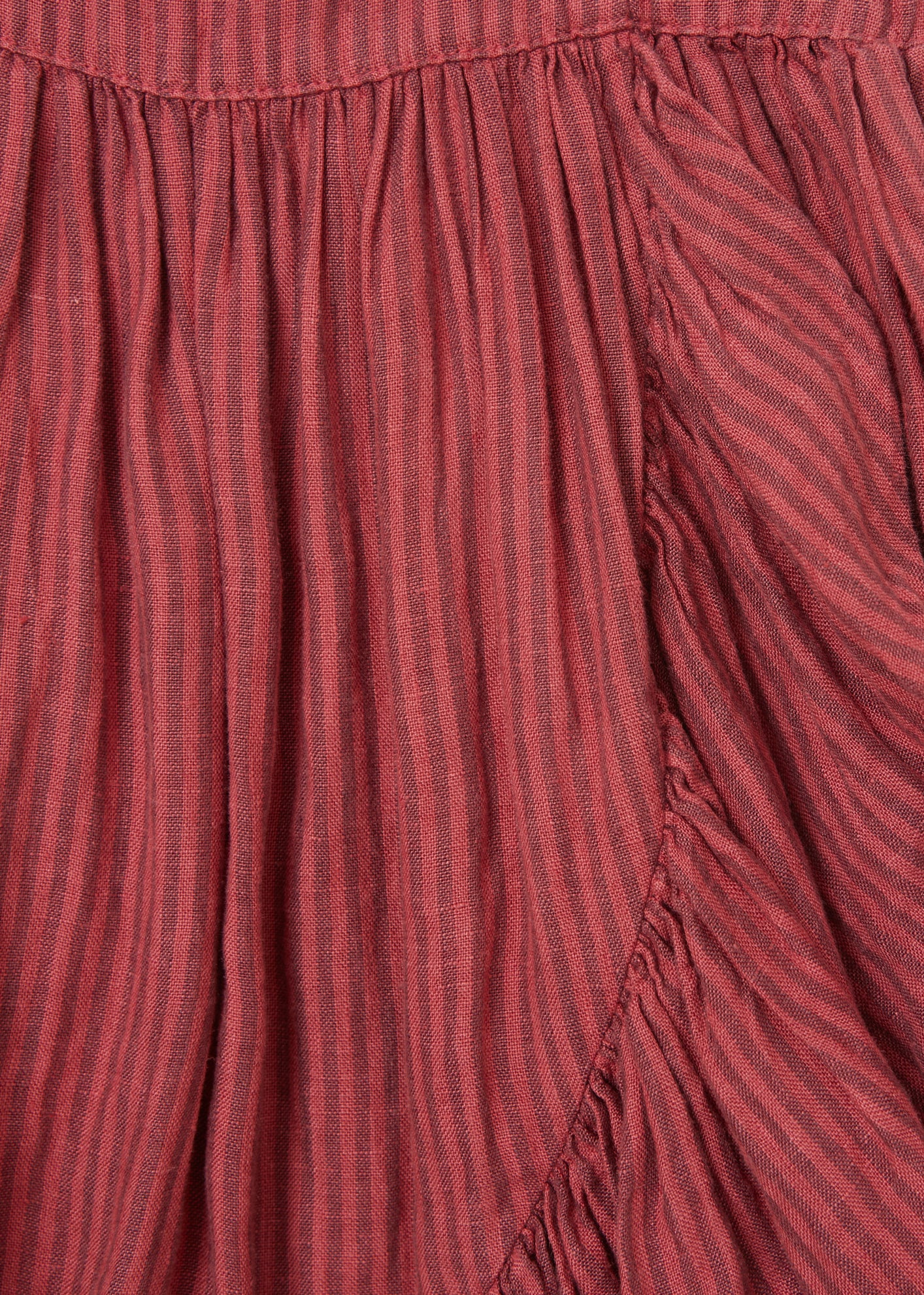 Children Designer Dresses - Anemone Dress - Raspberry Stripe